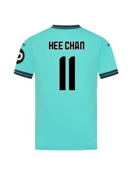 Billige Wolves Hee-chan Hwang #11 Bortedrakt 2025-26 Kortermet